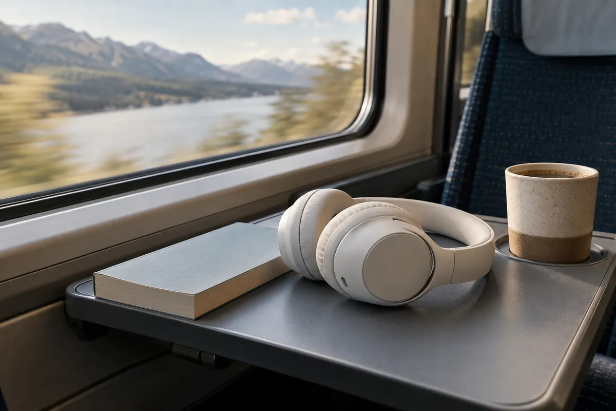 Foto de ambiente : auriculares bluetooth e inalámbricos : cancelación de ruido, gaming, TV, deporte